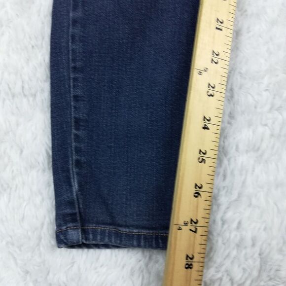 Liverpool Womens Jeans Skinny Blue‎ Denim Pull On Medium Wash Stretch 8 - Picture 9 of 12